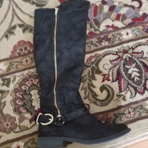 Knee high riding boots